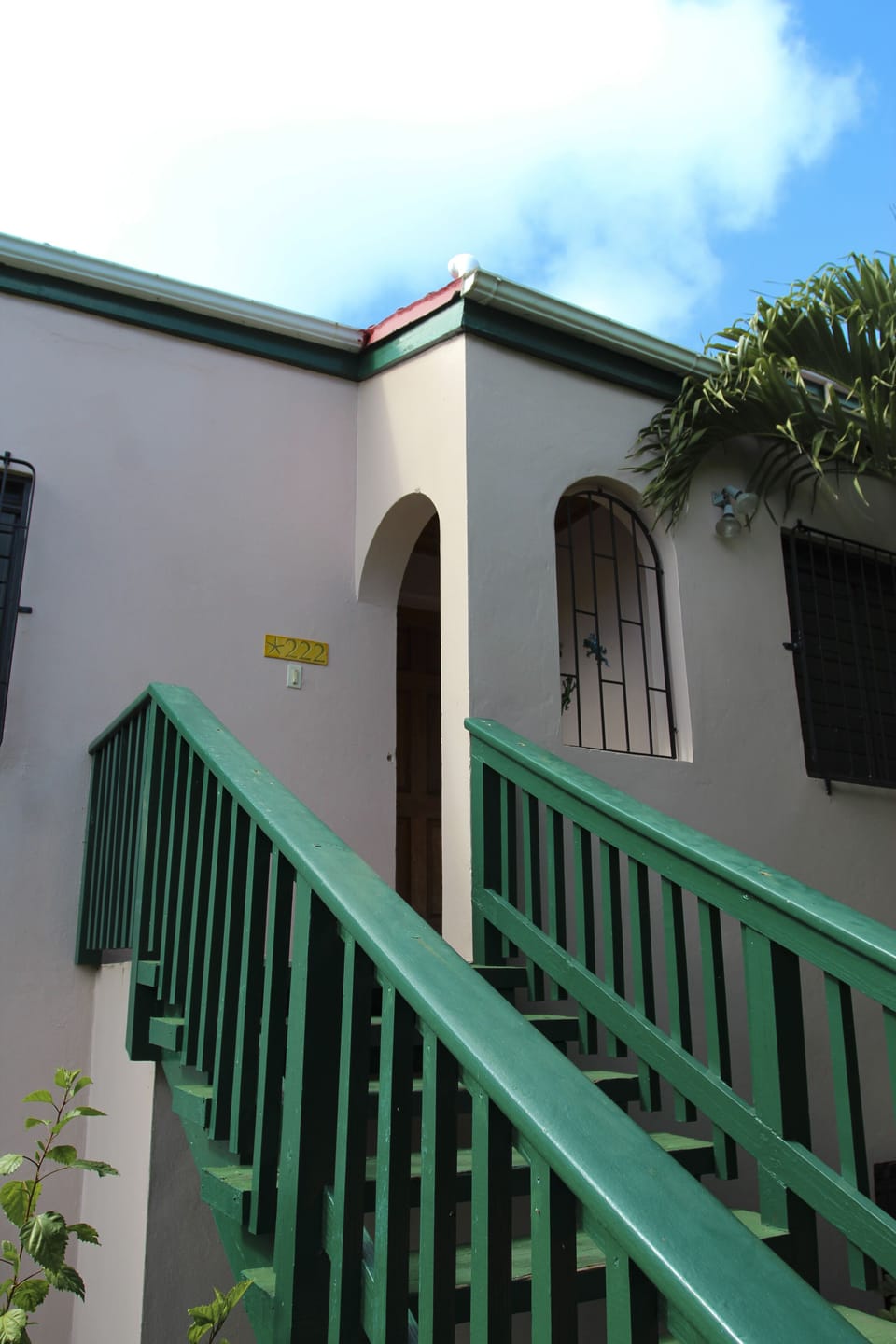 Entrance to the property 