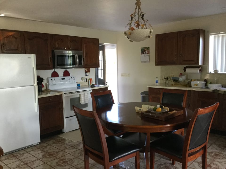 Kitchen is fully equipped 