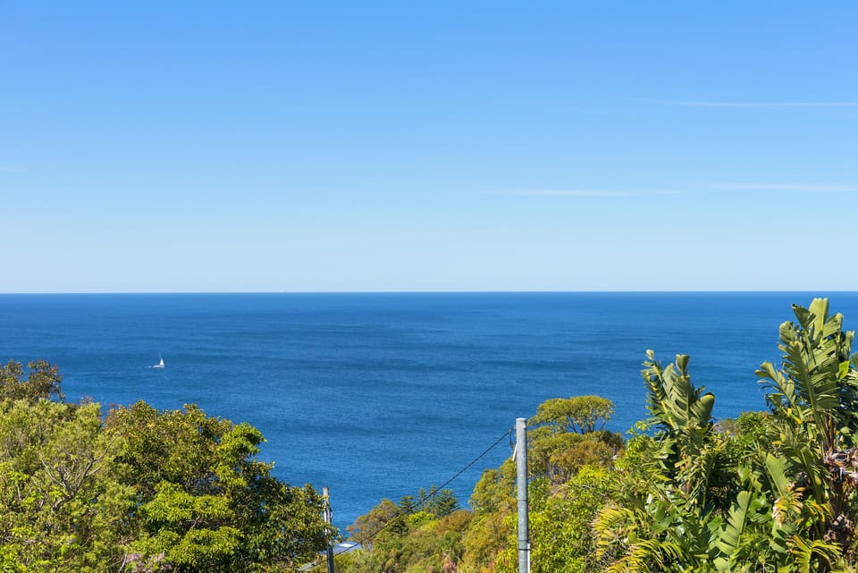 East views of Pacific Ocean