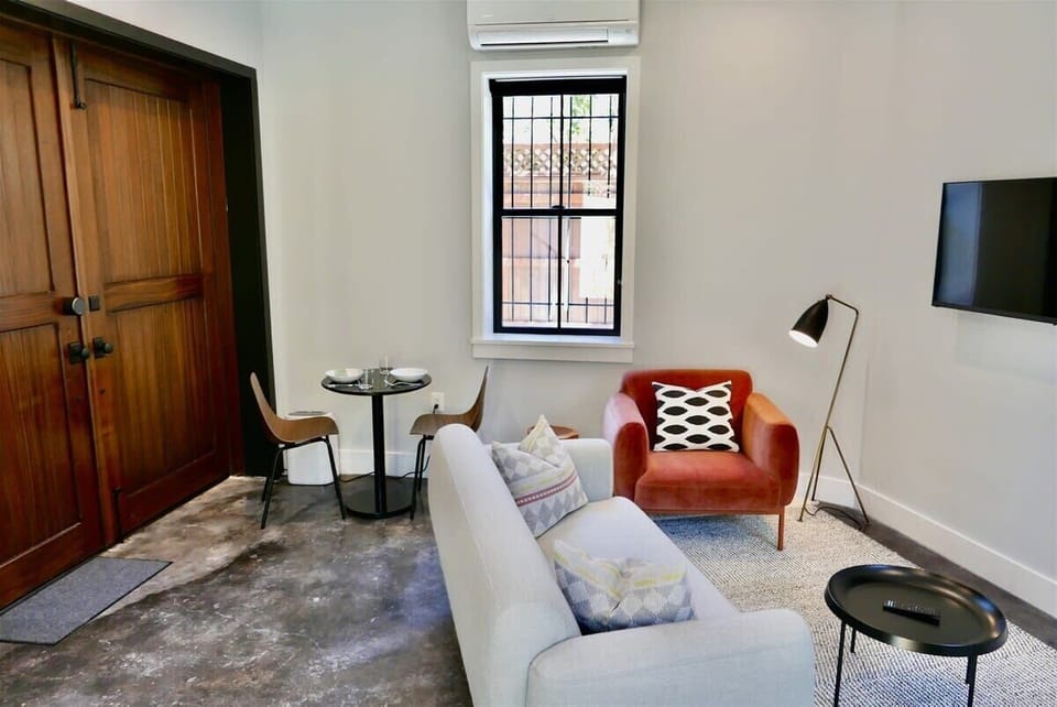 Living Room area includes a smart TV to watch all your favorite shows!