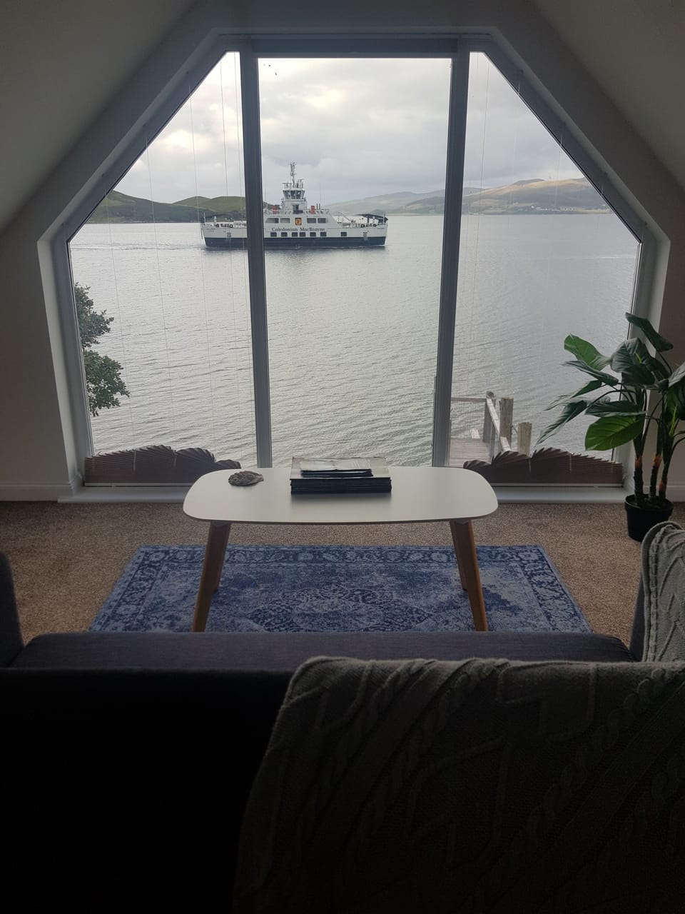 Upstairs viewing area