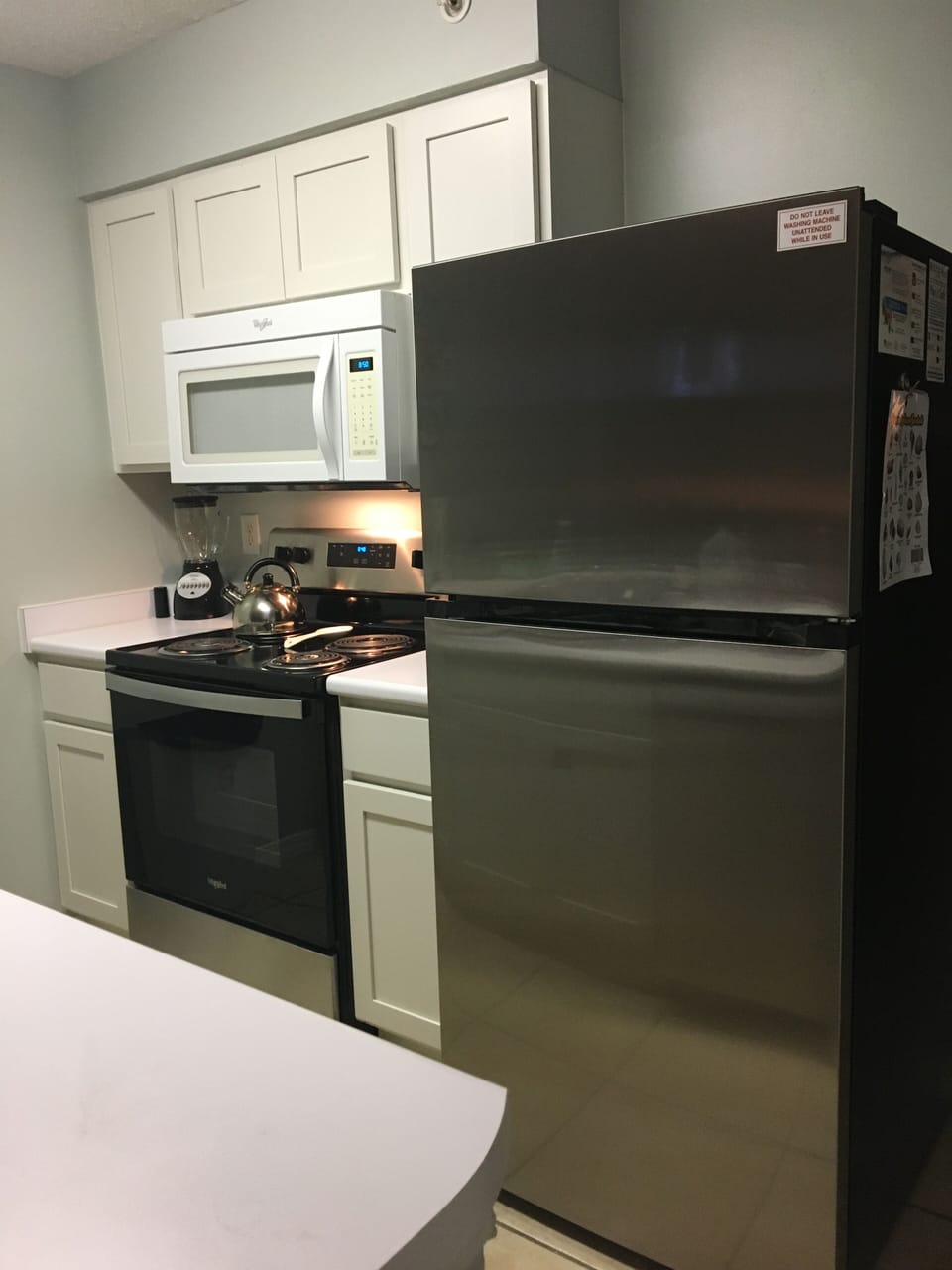 stainless steel kitchen
