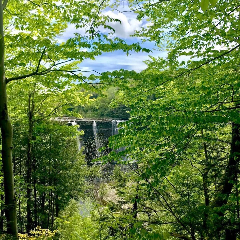 Nearby Salmon River Falls. Great hike!
