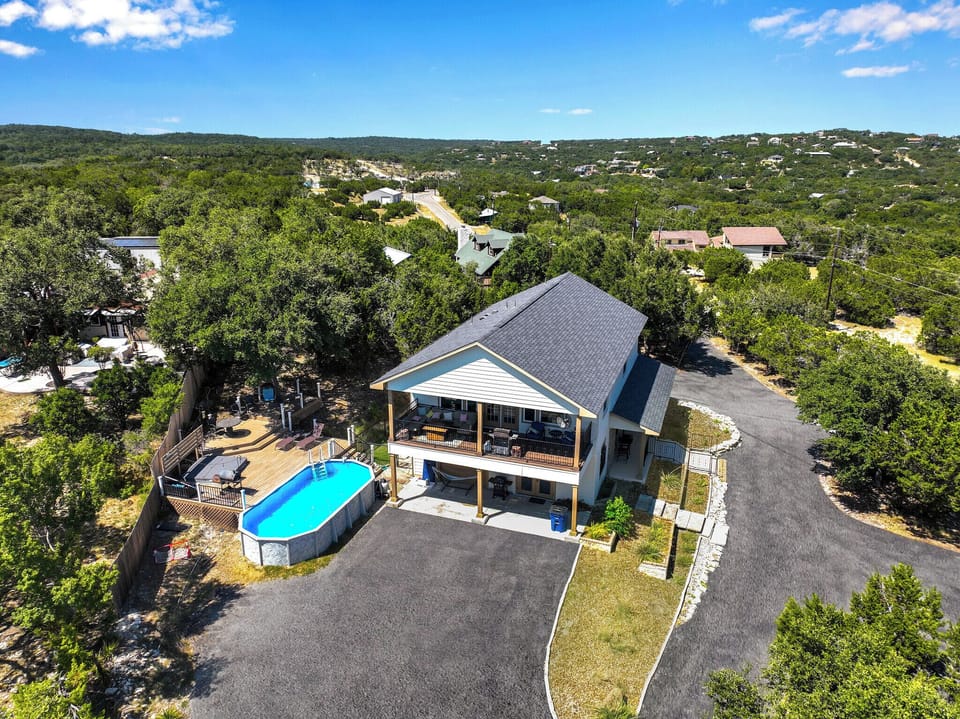 Aerial view of Scenic Terrace.