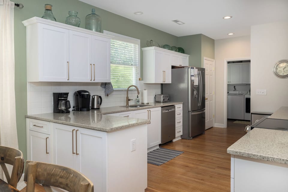 Your spacious, well-equipped kitchen awaits