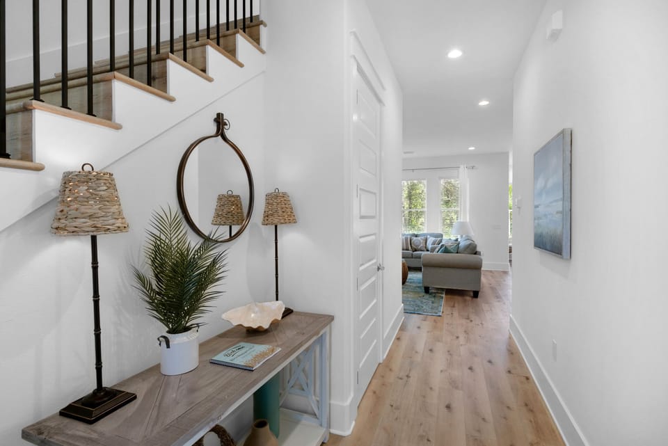 Beautiful decor throughout