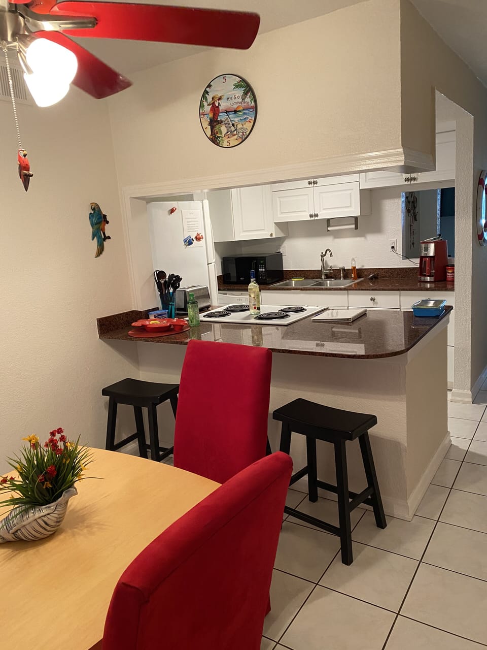 dinning room and kitchen