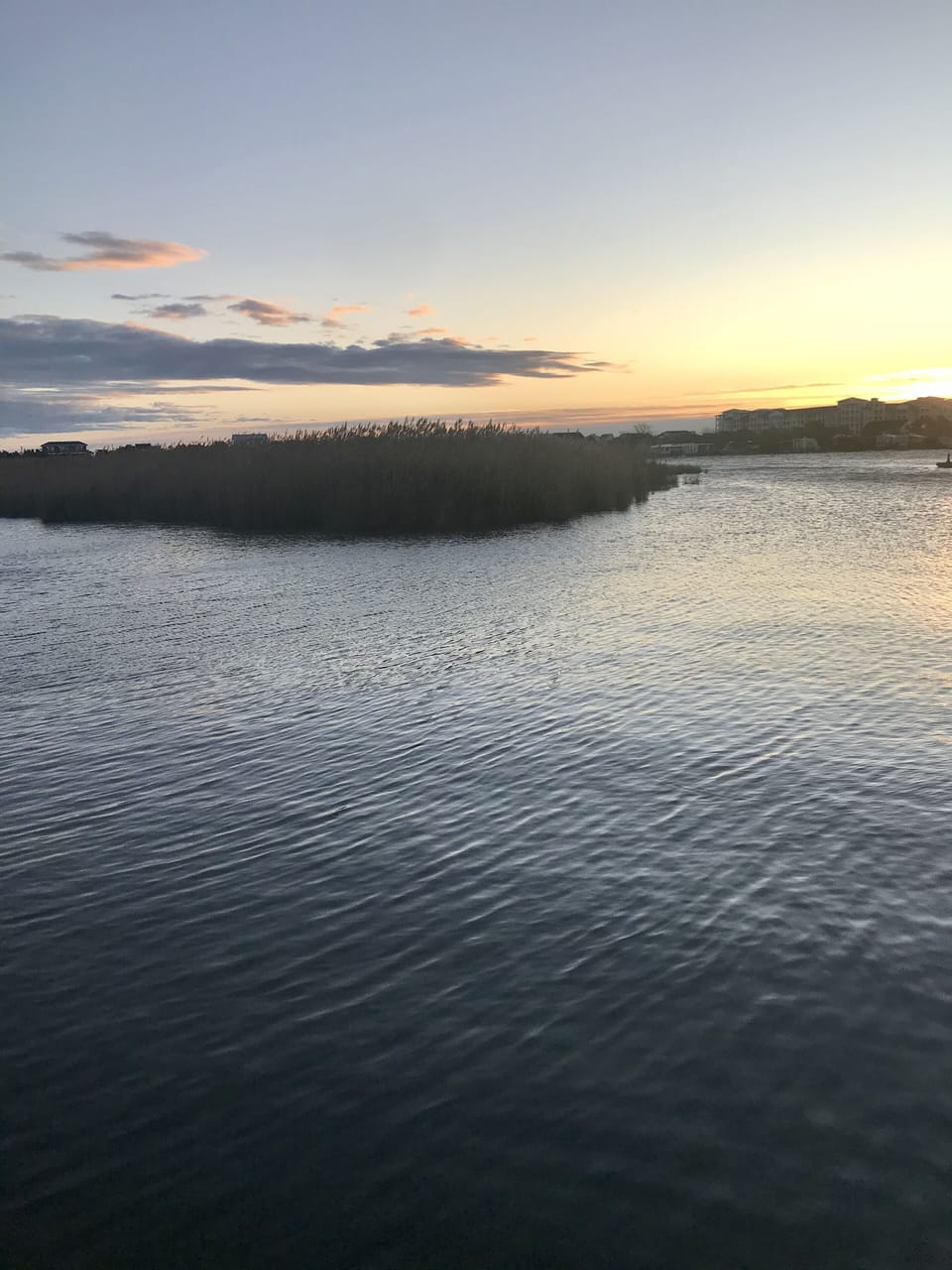 Canal view from back of lot (left)