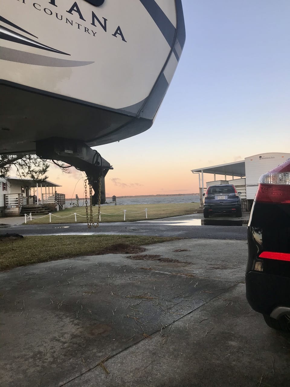 No RV on lot! Pic shown for size. This is a 37' RV