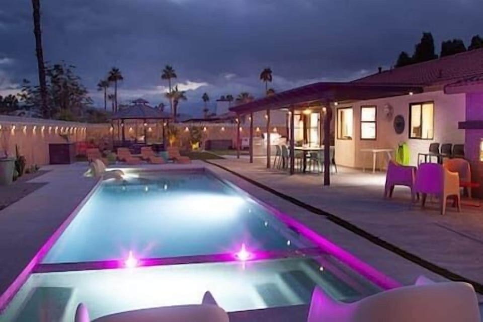 Cool off in the sparkling pool or relax in the spa, surrounded by lush greenery and tranquility.