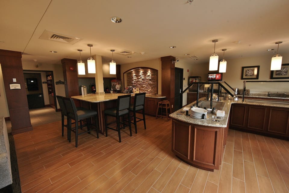 Enjoy the complimentary breakfast buffet!