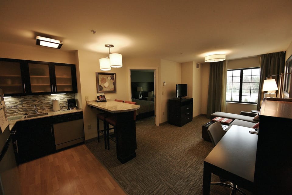 You will love the open living area.