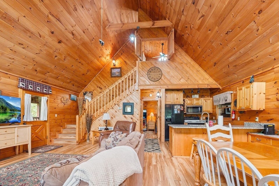 Indoors, Hardwood, Stained Wood, Building, Furniture