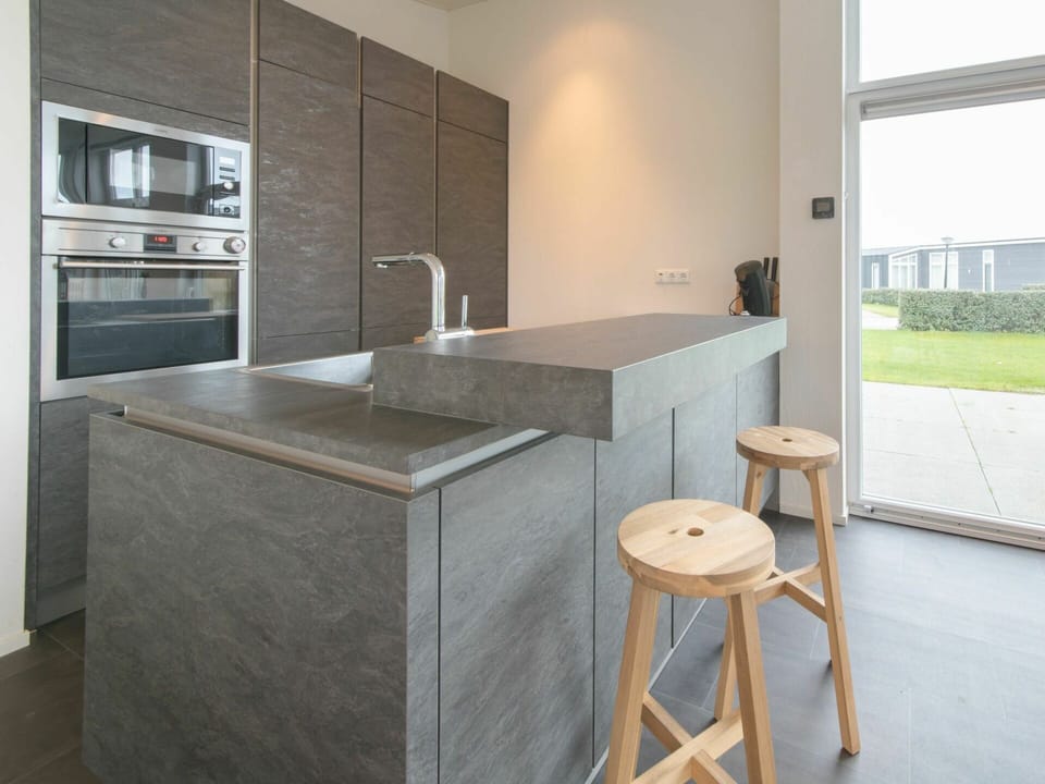 Furniture, Cabinetry, Countertop, Window, Wood, Sink, Kitchen Stove, Stool, Bar Stool, Flooring