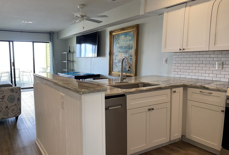 Open Kitchen and Dining Area