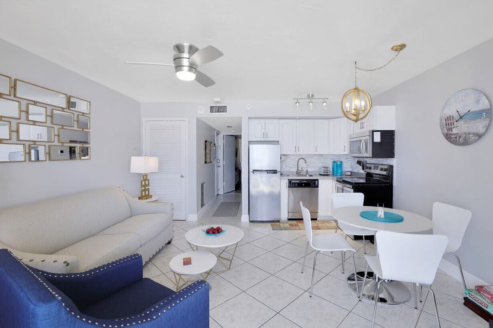 Bright airy living space