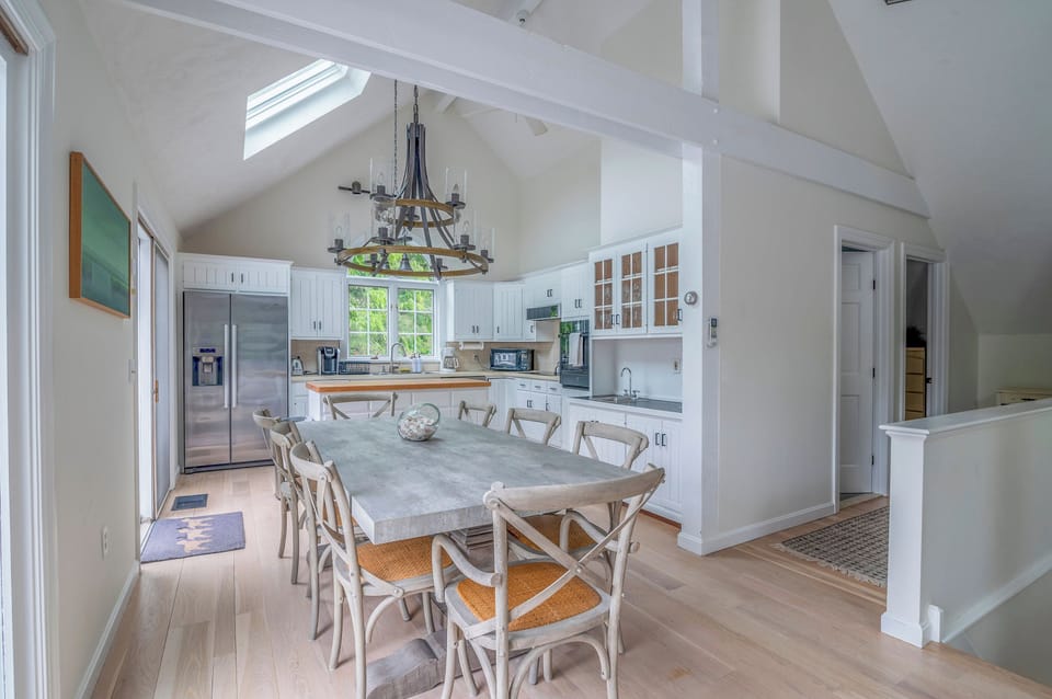 Dining Area / Kitchen - Brand New Hardwood Floors and Paint 2023
