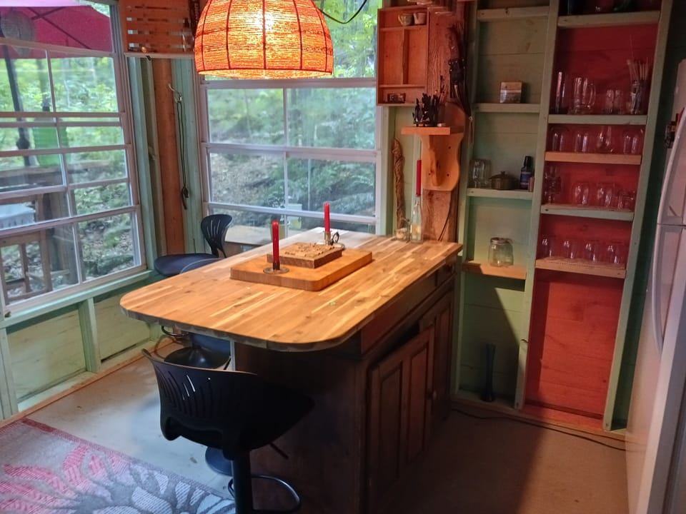 Kitchen table in Summer Kitchen