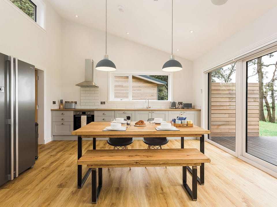 Open plan living space | Silver Birch - Gatehouse Lodges, Gatehouse of Fleet, near Kirkcudbright