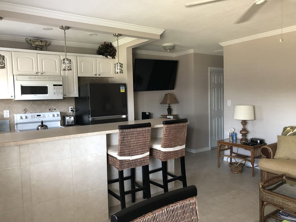 Bar stools in Kitchen