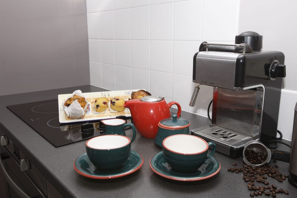 Any one for coffee on the deck?