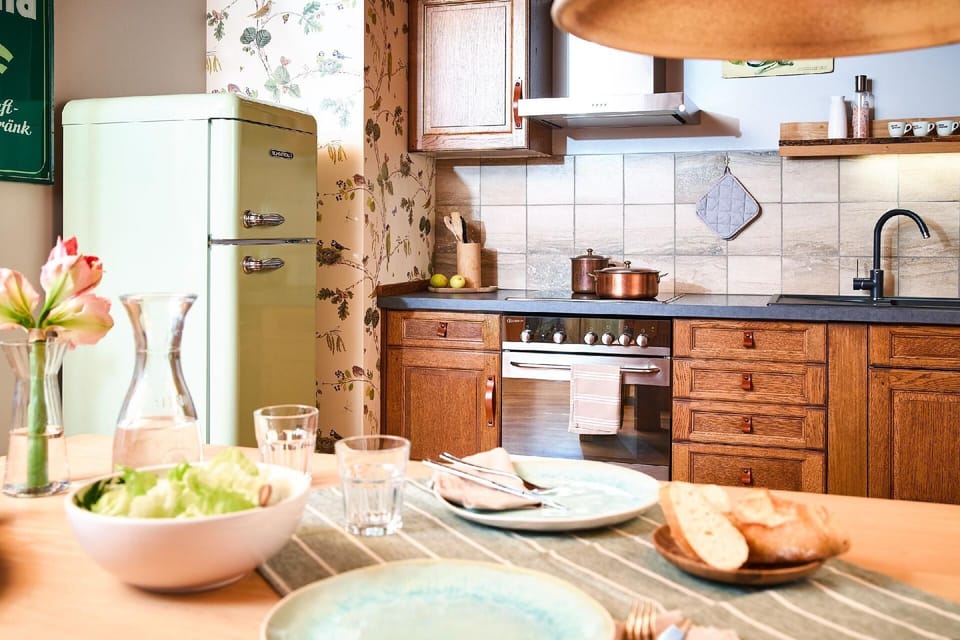 well-equipped kitchen