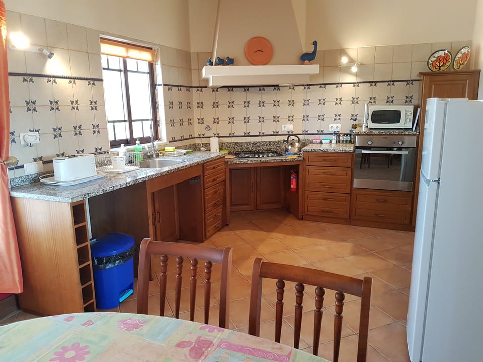 Spacious kitchen/diner. Wheelchair accessible.