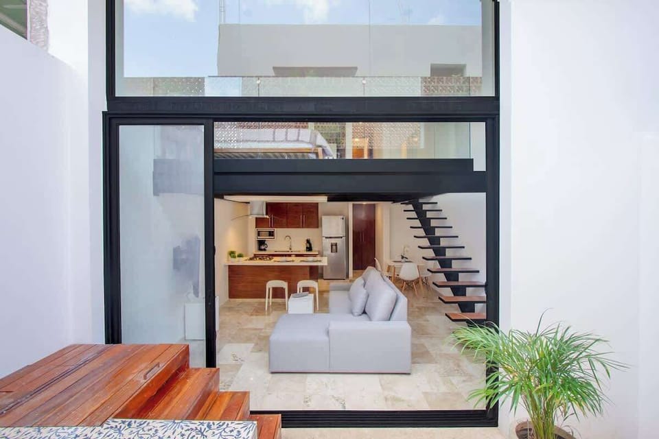 A view from your private patio. Wake up in a tropical paradise!