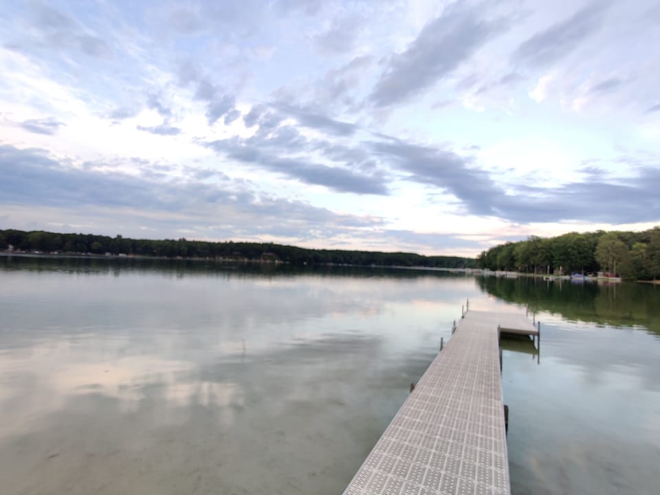 Incredible views of Bills Lake! Enjoy swimming and fishing off the private dock.
