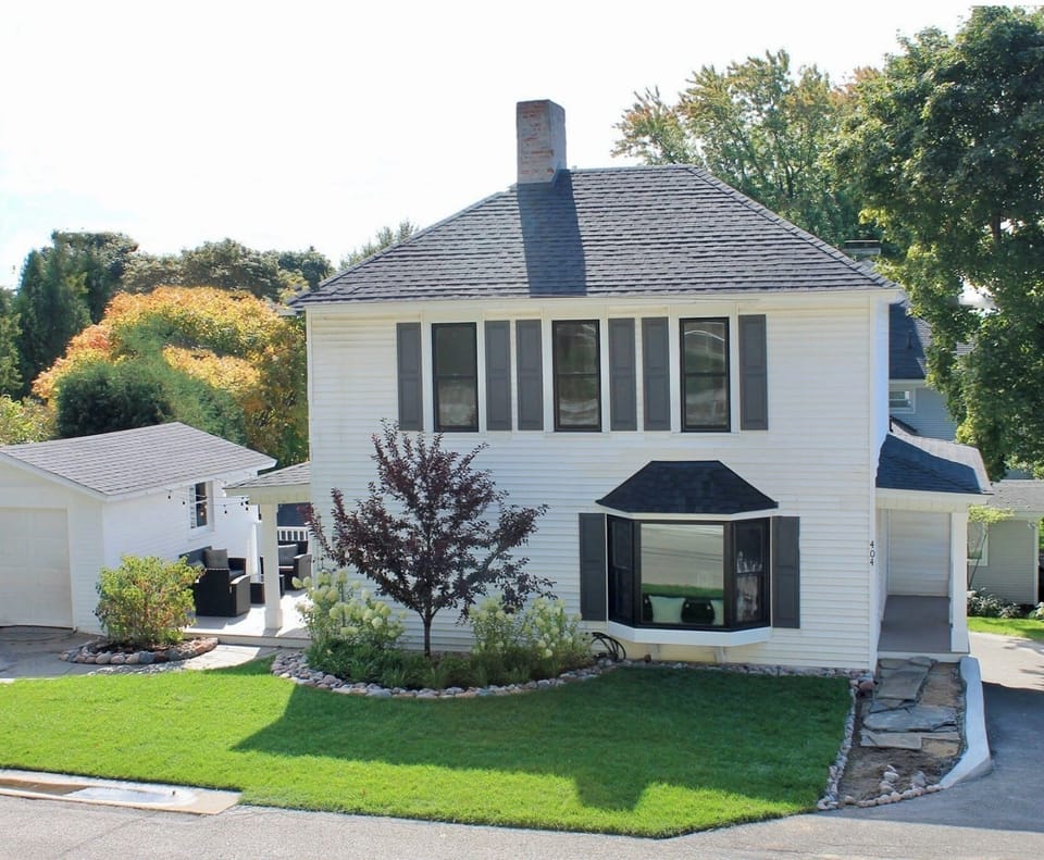 Located one block off Main St. and just steps away from shops and restaurants.