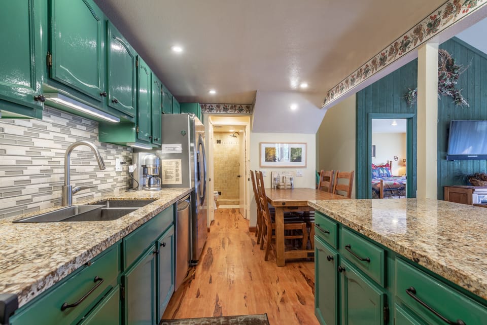 Spacious kitchen