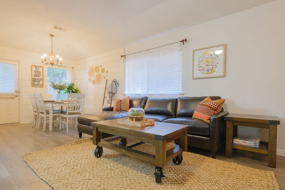 Living and dining room