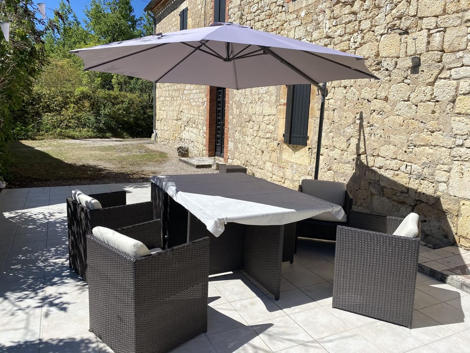 Kitchen terrace, perfect for breakfast and lunch