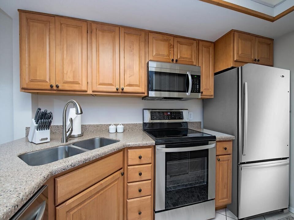 New appliances in the kitchen