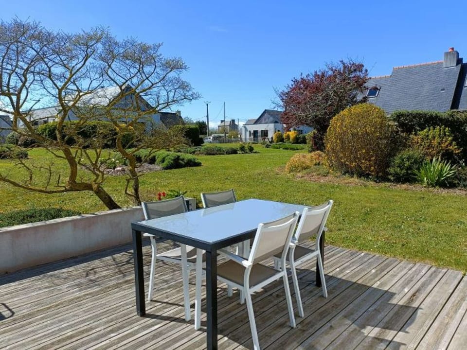 The terrace