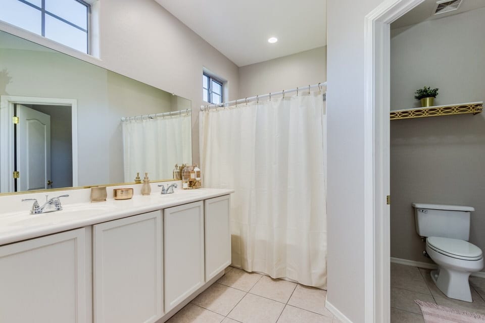 Multiple full bathrooms in each home. 