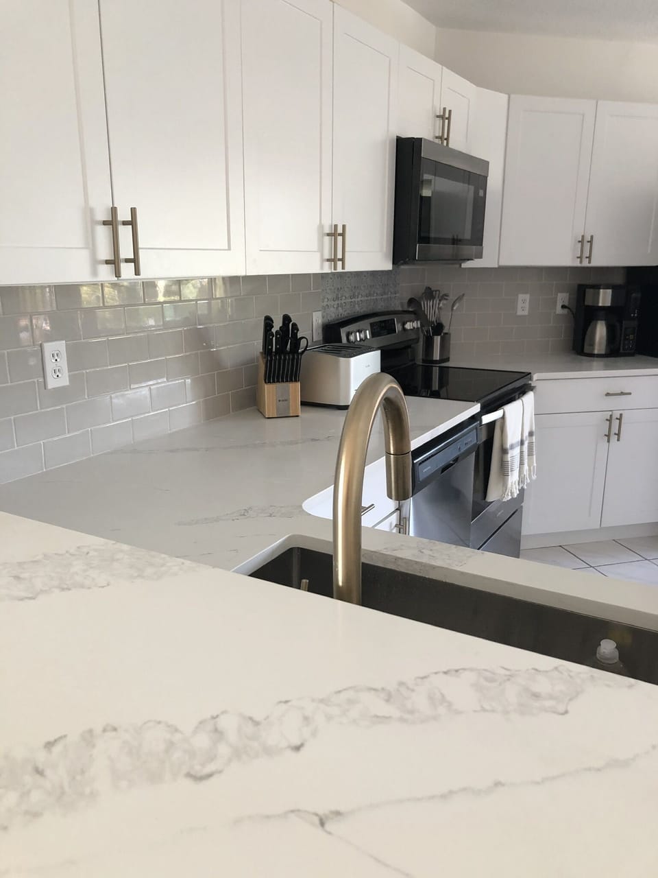 Updated modern kitchen 