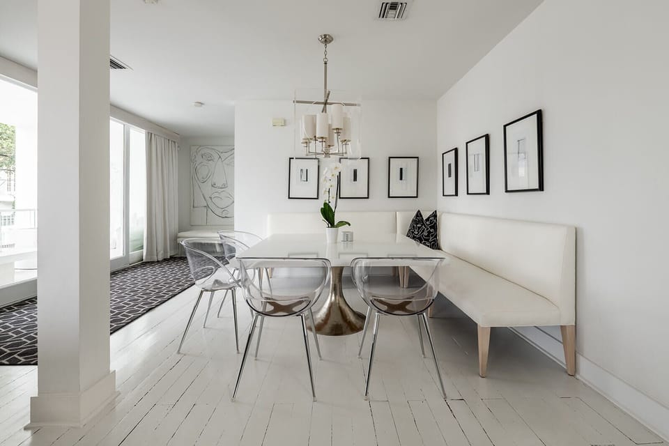 Dining area.