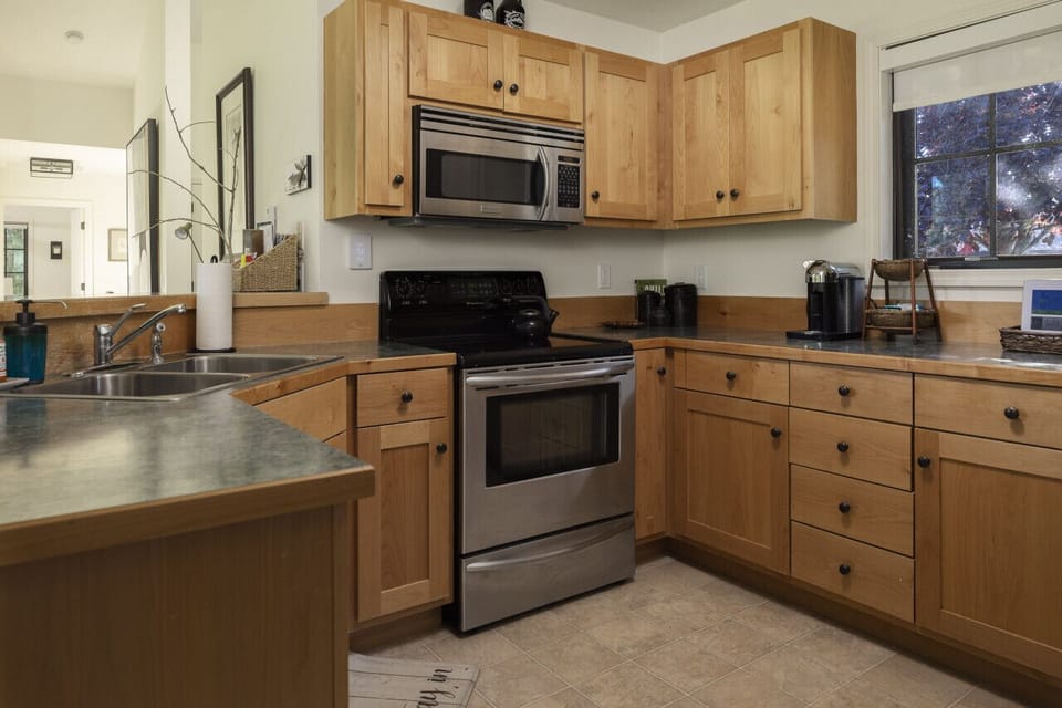 Kitchen with Keurig and Drip Coffee Maker