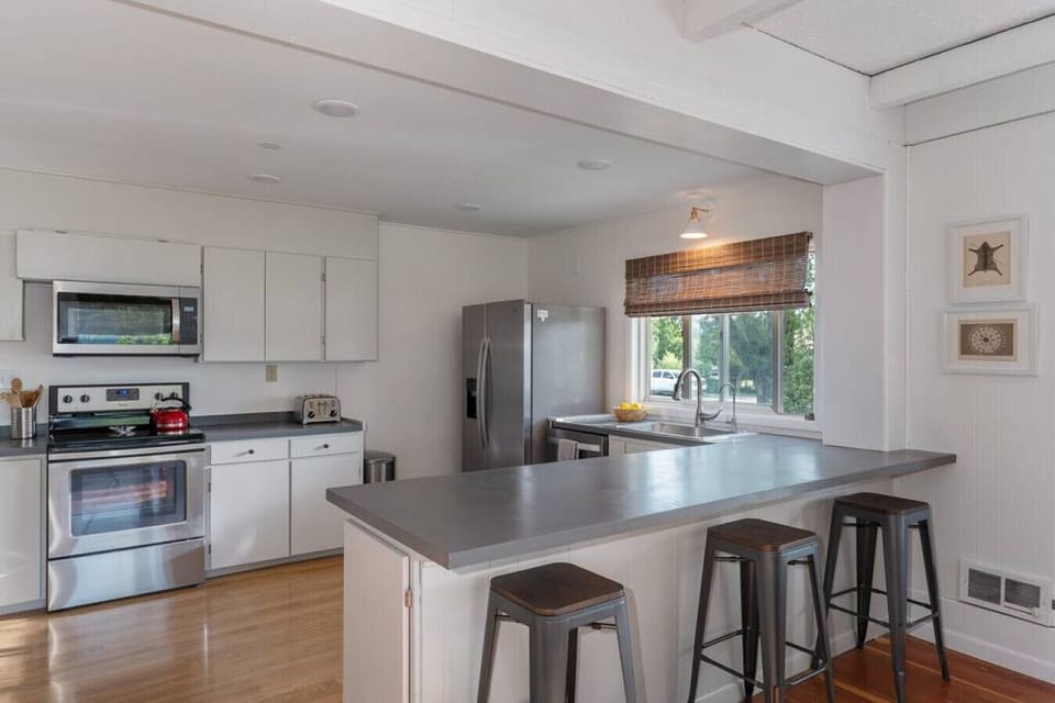 View 2 of kitchen with Stainless Steel Appliances