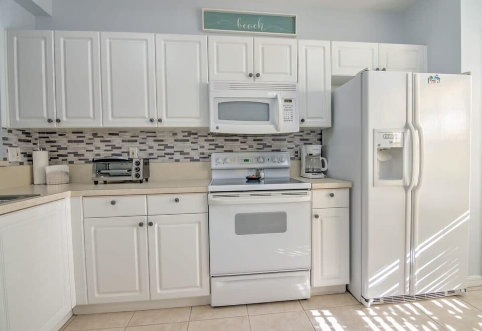 The Kitchen is Bright and Clean
