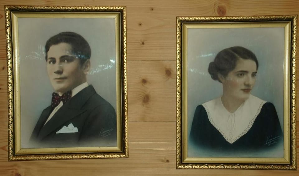 Old photos of grandparents