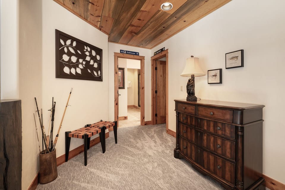 Upper level hallway