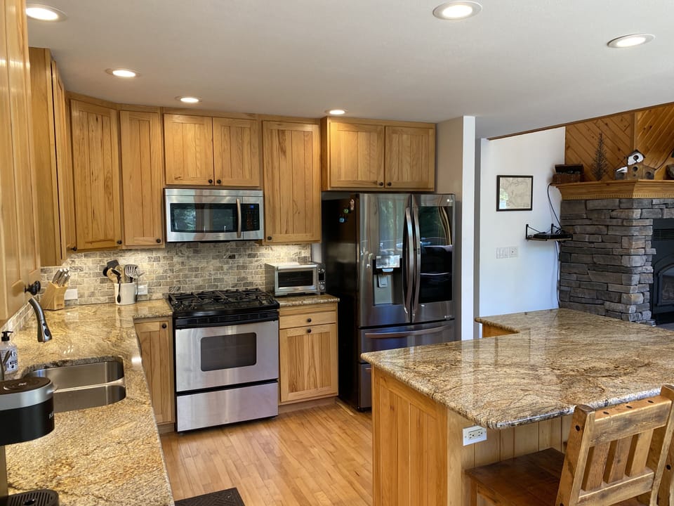 Fully equipped kitchen