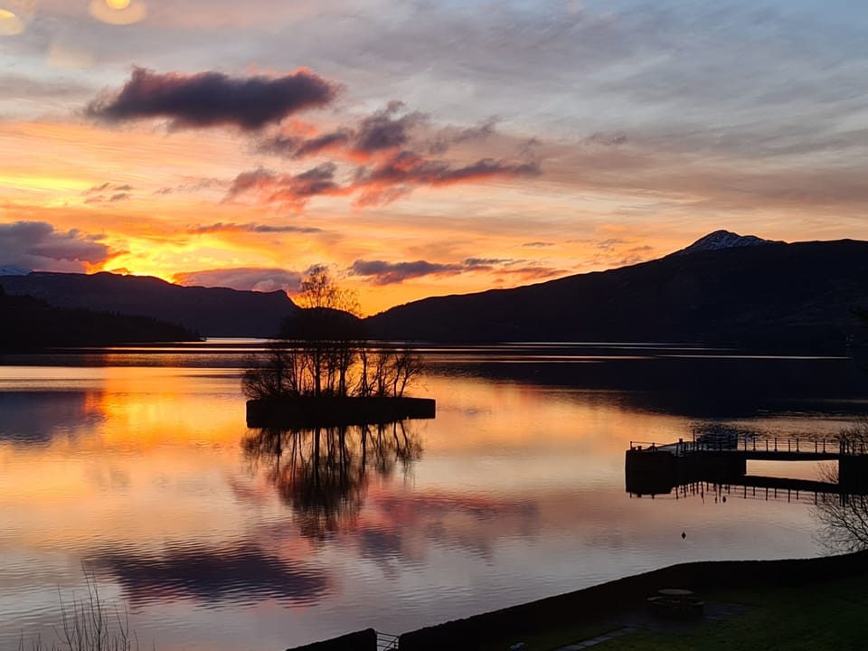 View from living room