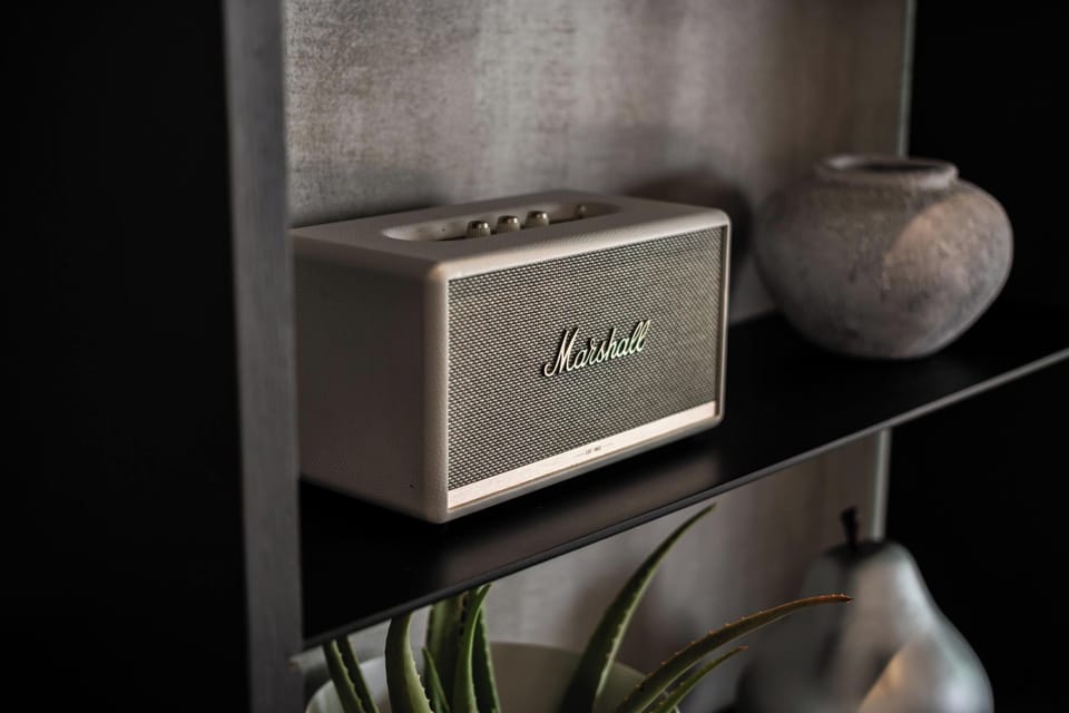 Marshall Bluetooth speaker!