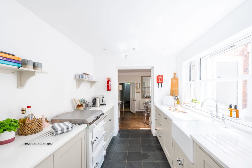 Ground floor: The kitchen has all you could need