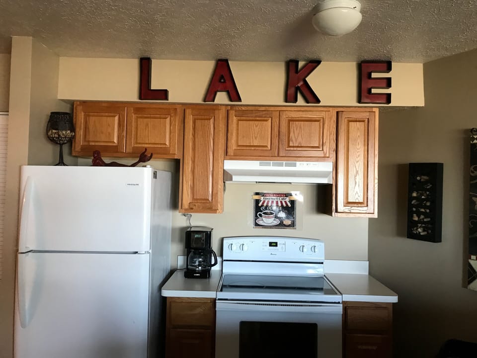 Kitchen with updated appliances