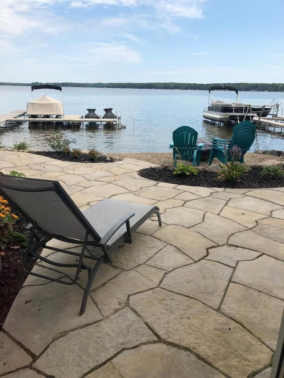 New Walkout Patio