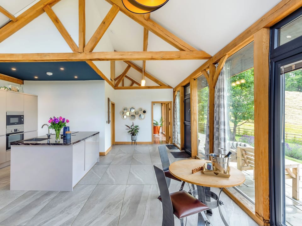 Open plan living space | The Hideaway - Unique Welsh Stays, Aberhafesp, near Newtown